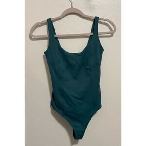 Abercrombie & Fitch Soft AF Blue Green Bodysuit Small